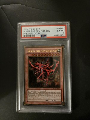 Grade 6 2014 Slifer The Sky Dragon  Premium Gold PGLD-EN032-image