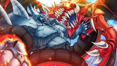 Anime yugioh slifer the sky dragon obelisk Playmat Gaming Mat Desk-image