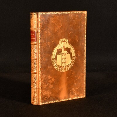 1901 Pitt Lord Rosebery Prize Tree Calf Binding-image