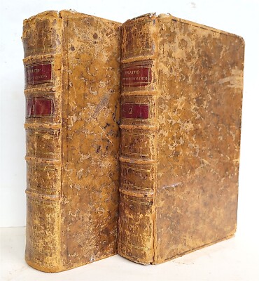 1787 TREATISE on THEORETICAL & EXPERIMENTAL HYDRODINAMICS 2 VOLUMES antique-image
