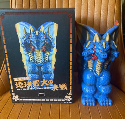 GHIDORAH TIKI MUG SHOWA TRI-COLORED TERROR VARIANT GODZILLA TOHO MONDO TIKI FARM-image