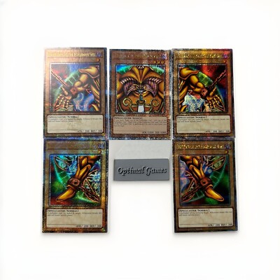 YUGIOH! exodia the forbidden one complete set Quarter Century Rare MP23+mp24🔥-image