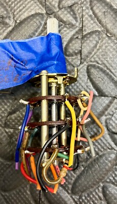 Fisher RS-1022 Receiver Function Switch, tested, cleaned and DeOxited.-image