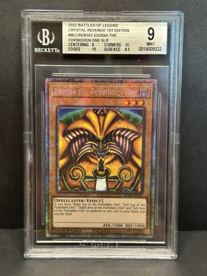 Exodia the Forbidden One (Starlight Rare) BLCR-EN101 BGS 9 With Subgrades-image