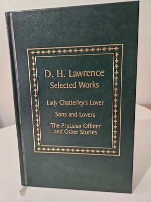 D.H. Lawrence Selected works, Leather Bound) Dorset Press Hardcover 1995-image