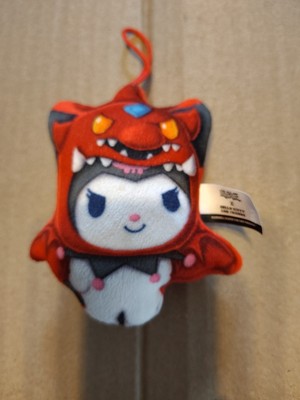Mcdonalds Yugioh Hello Kitty Kuromi Slifer The Sky Dragon Plush Happy Meal Toy-image