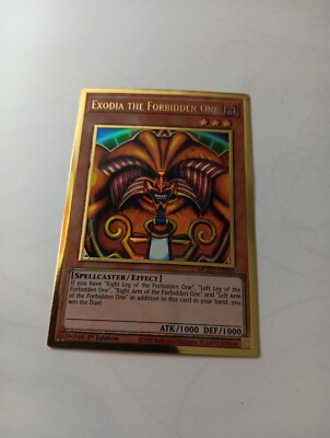 Exodia the Forbidden One MGED-EN005 Maximum Gold: El Dorado 1st Edition-image