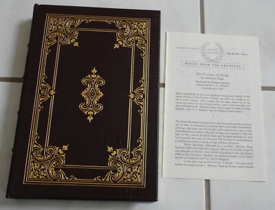 EASTON PRESS The PRISONER OF ZENDA Leather Bound Collectors Famous Editions Hope-image