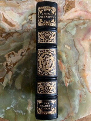 ANTON CHEKHOV, Published by Franklin Library, Leather-bound, Collectors Edition -image