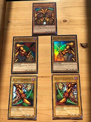 Yu-Gi-Oh! Trading Card Game Exodia The Complete Set-image