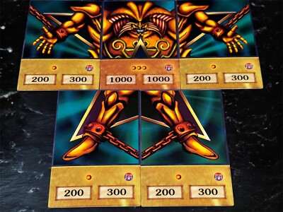 5 Piece Exodia Set - Anime Style Orica - DIY - Yugioh-image