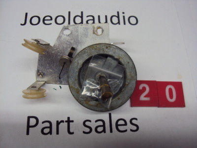 The Fisher 500-T AM/FM Tuning Flywheel Lamp Assembly. Tested. Parting Out 500-T.-image