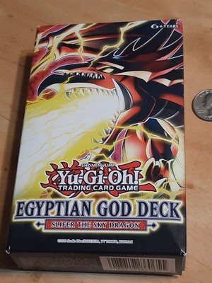 Egyptian God Deck: Slifer the Sky Dragon English Edition Yugioh Sealed Tcg Red-image