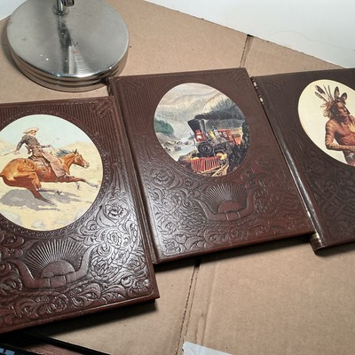 The Old West Series Time Life Books Lot of 3 Railroaders Cowboy& Indians-image