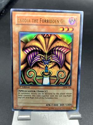yugioh Asian Exodia the Forbidden One 1st Edition LOB-124-image