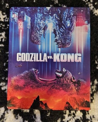 Godzilla vs. Kong 4K Ultra HD + Blu-ray Steelbook - Zavvi/Walmart Exclusive-image