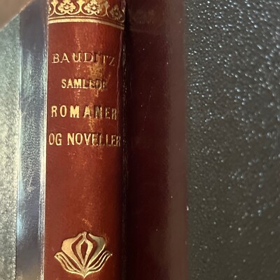S Bauditz Samlede Romaner Og Noveller 1911 Danish Lang Book Novels Short Stories-image