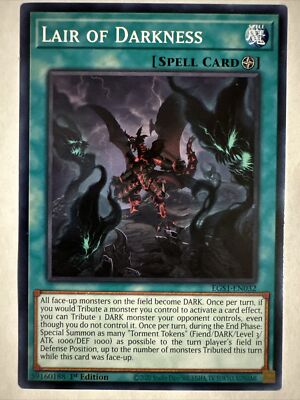 Yugioh! Lair of Darkness - EGS1-EN032 - Common - 1st Edition Near Mint, English-image