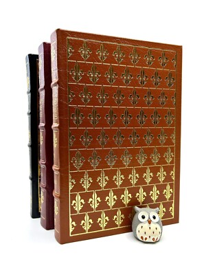 EASTON PRESS Three Musketeers Twenty Years After Man in the Iron Mask Dumas 3V-image