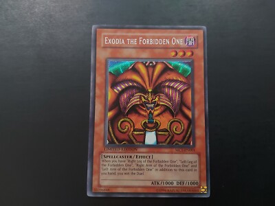 Yugioh - Exodia the Forbidden One MC1-EN001 Secret Rare Limited Edition Promo-image