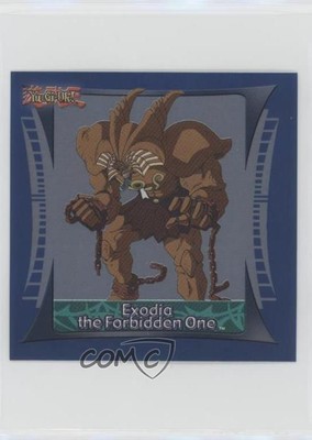 2002 Yu-Gi-Oh! Sticker Collection Silver Foil Exodia the Forbidden One #7 09ud-image