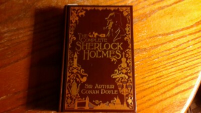 The Complete Sherlock Holmes Sir Arthur Conan Doyle Leatherbound Classic 2009 nm-image