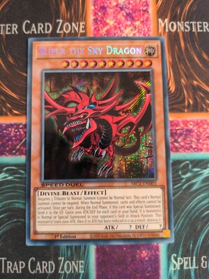 Yu-Gi-Oh! Slifer the Sky Dragon SBC1-ENH01 1st Edition Secret Rare NM-image