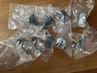 Godzilla 70th Anniversary Monster Head Mug Set 9Pcs Kaiju Collectible-image