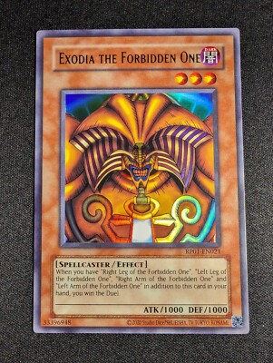 Exodia the Forbidden One RP01-EN021 Unlimited Ultra Rare Retro Pack Reprint NM-image