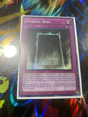 Yu-Gi-Oh! TCG 1x ETERNAL SOUL LDK2-ENS06 x1 YUGIOH! SECRET RARE MP-image