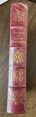 THE TALES OF GUY DE MAUPASSANT Easton Press, 100 Greatest Books Leather (sealed)-image
