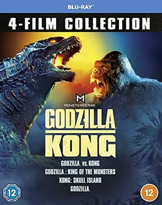 Godzilla & Kong 4-Film Collection [Blu-ray] [2021] [Region Free] - DVD  6MVG The-image