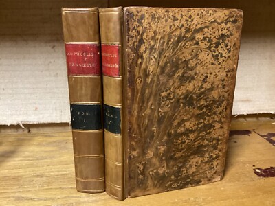 1809 2 Vols. Sophoclis Tragoediae Septem - Samuel Musgrave-image