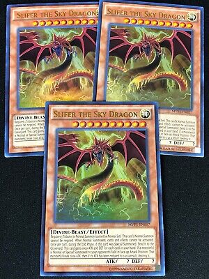 YUGIOH SLIFER SKY DRAGON MVP1-EN057 ULTRA X3 (NM)-image