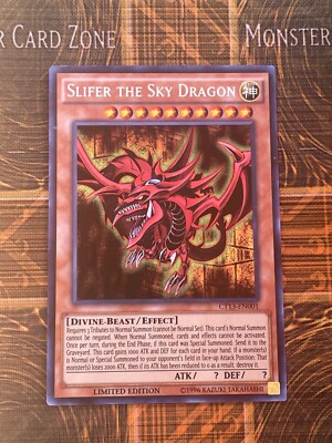 Slifer the Sky Dragon - CT13-EN001 - Secret Rare - Limited Edition NM-image
