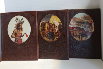 The Old West Series by Time Life 3 Hardback Books The Indians Pioneers Townsmen-image