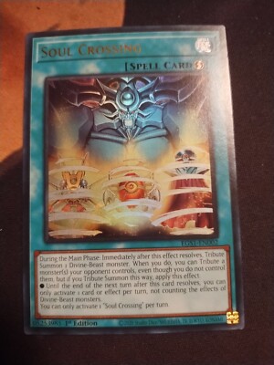 Yu-Gi-Oh! Soul Crossing Egyptian God Deck: Slifer the Sky Dragon EGS1-EN002-NM-image