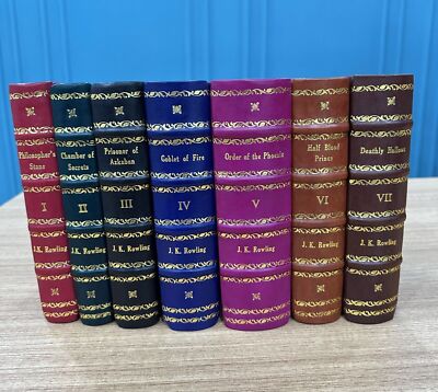 Harry Potter The Complete Series Book Set [Premium Leather Bound]-image
