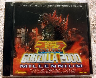 GODZILLA 2000 MILLENNIUM Soundtrack CD # GNPD-8065 NEW! Sealed-image