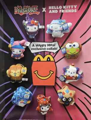 2024 McDonalds Yu-Gi-Oh x Hello Kitty Happy Meal Toys Sealed - You Pick-image