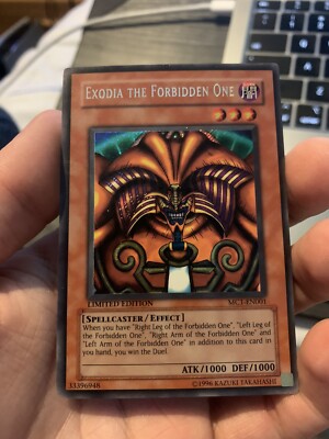 Yu-Gi-Oh! Exodia the Forbidden One - MC1-EN001 -Secret Rare Limited Edition-Holo-image