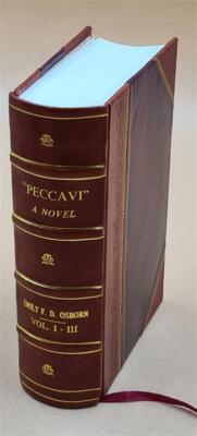 Peccavi : A Novel Volume 1-3 1888 [Leather Bound]-image