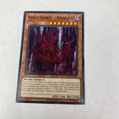 Yugioh Tenyi Spirit Vishuda Egs1-en019 Egyptian God Deck Slifer The Sky Dragon-image