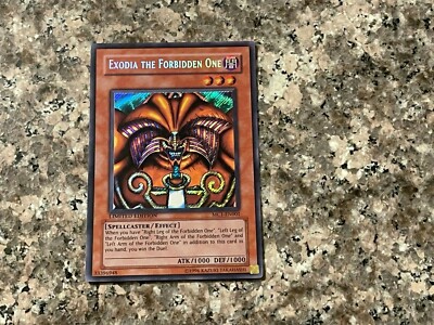 Exodia the Forbidden One - Secret Rare Limited Edition from MC1!-image