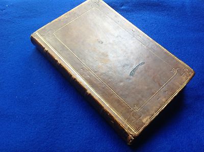 THE BOROUGH GEORGE CRABBE 1810 Second Edition, London, Leather Binding, RARE!-image