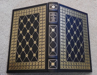 FRANKLIN LIBRARY LEATHER BOUND Ivan Turgenev FATHERS AND SONS-image