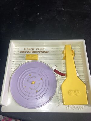 Fisher-Price Multicolor Classic Music Box Record Player For Kids-image