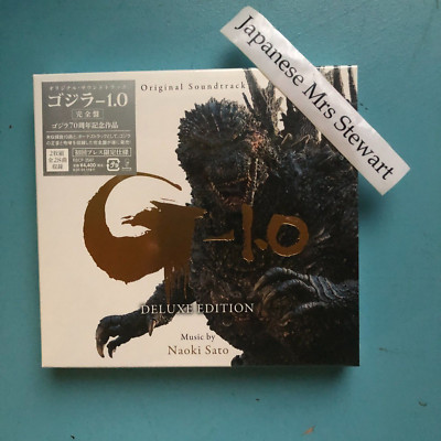 Godzilla Minus One Original Soundtrack Deluxe Edition Naoki Sato 2 CDs-image