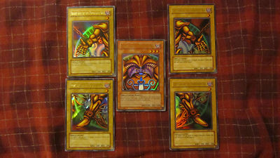 YU-GI-OH! COMPLETE EXODIA THE FORBIDDEN ONE yugioh gold, foil-image