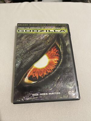Godzilla - Matthew Broderick, Jean Reno - 1998 - TriStar DVD VERY GOOD!!!-image